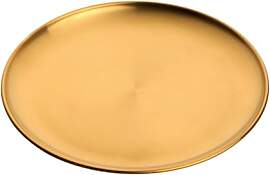 Buyer Star Edelstahl Teller, 30cm Edelstahl