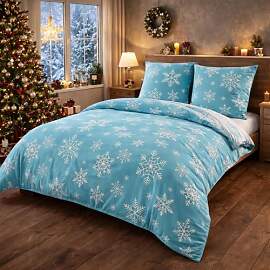 Buymax® Biber Bettwäsche 200x220 cm Flauschige