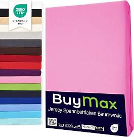 Buymax Topper Spannbettlaken 200x200 cm
