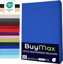 Buymax Topper Spannbettlaken 200x200 cm