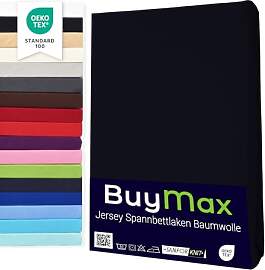 Buymax Topper Spannbettlaken 200x200 cm