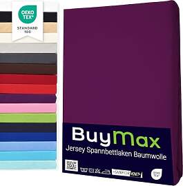 Buymax Topper Spannbettlaken 200x200 cm