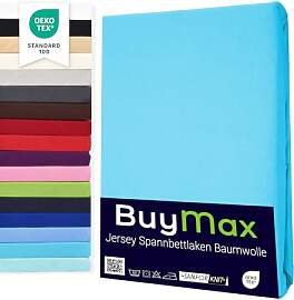 Buymax Topper Spannbettlaken 200x200 cm