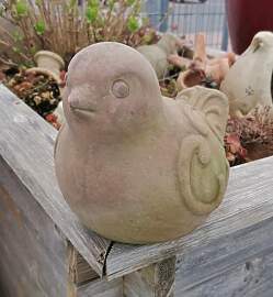B-Ware !! Schöner Deko Vogel ca. 28 cm lang aus