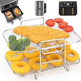 BYKITCHEN Groß Heißluftfritteuse Zubehör für