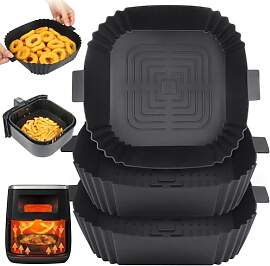 BYKITCHEN Silikonform Heißluftfritteuse für