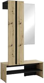 byLIVING Kompaktgarderobe NANTE/Artisan Eiche -
