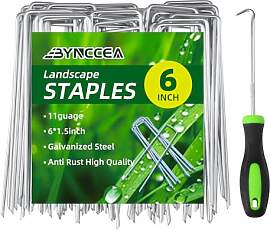 Bynccea 50 Stück Robuste Erdanker für