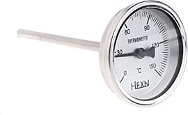 BYUTFA Rohrthermometer 50/100/150/200/300 ℃