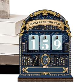 Byzieir Buch Tracker Schild, 16x11cm Books Read