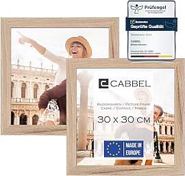 CABBEL Bilderrahmen 30x30 cm Natur – 2-Pack |