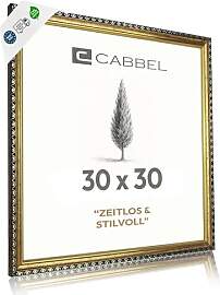 CABBEL Bilderrahmen CELI 30x30 cm Gold – Barock
