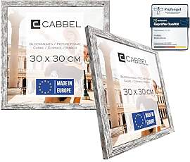 CABBEL Doppelpack (2er Set) Bilderrahmen 30x30 cm, 
