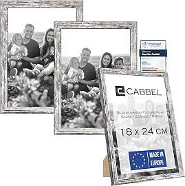CABBEL Doppelpack (3er Set) 3x Bilderrahmen 18x24