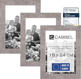 CABBEL Doppelpack (3er Set) 3x Bilderrahmen 18x24