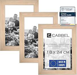 CABBEL Doppelpack (3er Set) 3x Bilderrahmen 18x24