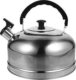 Cabilock Edelstahl Teekessel 4L Pfeifkessel Mit