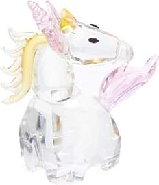 Cabilock Kristall Einhorn Figur - Handgefertigte