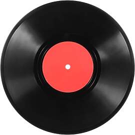 Cabilock Leere Vinyl-Schallplatten Wanddekoration