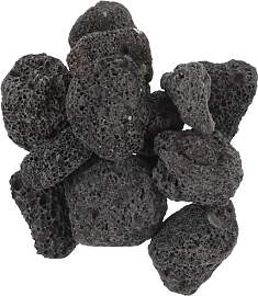 Cabilock Natürliche Lavasteine Schwarz 0.4 KG/1