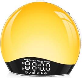 Cadrim Bluetooth Tageslichtwecker Lichtwecker,