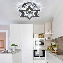 Cainjiazh Moderne LED Kristall Kronleuchter