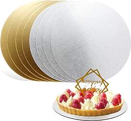 Cake Board Tortenunterlage I 8 Stück 2mm Ø 20cm
