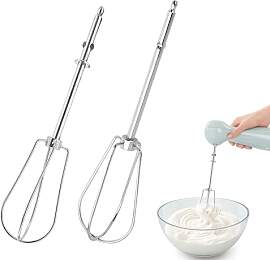 Caldamn 2 Stück Rührstäbe für Handmixer,