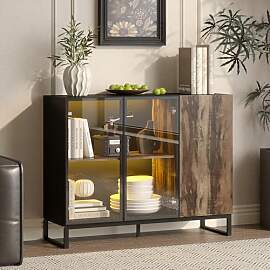 Caldion Vitrinenschrank mit 8-Farbiger