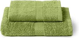Caleffi Set Badetücher für Gesicht und Bidet aus 
