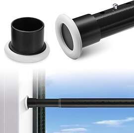 CALIYO Gardinenstange ohne Bohren, Ø 32 mm –