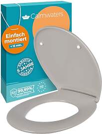 Calmwaters® Premium WC Sitz einfache Montage,