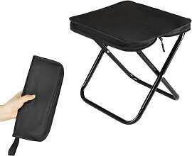 Camping Hocker, Tragbarer Klapphocker, Mini