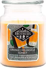 Candle-Brothers Große Duftkerze im Glas mit