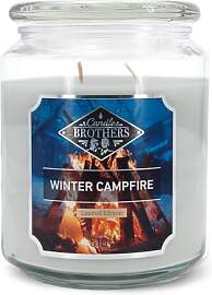 Candle-Brothers Große Duftkerze im Glas | Winter