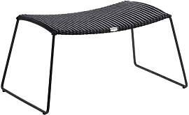 Cane-Line Breeze Hocker Stahl/Geflecht