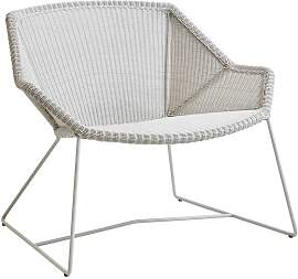 Cane-Line Breeze Loungesessel Stahl/Geflecht