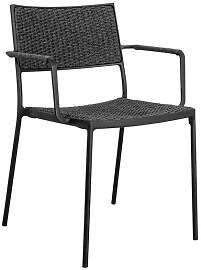 Cane-Line Less Stapelstuhl Aluminium/Geflecht