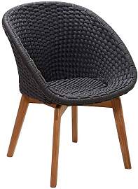 Cane-Line Peacock Gartensessel Teak/Rope