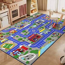 Capslpad Kinderteppich 100x160cm rutschfest