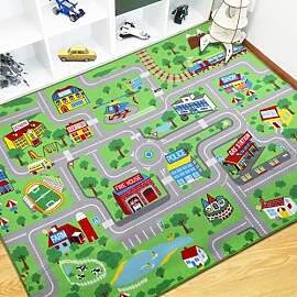 Capslpad Kinderteppich, Spielmatte und Lernmatte,