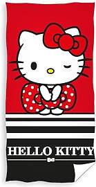 Carbotex Hello Kitty Badetuch Strandtuch 70x140 cm