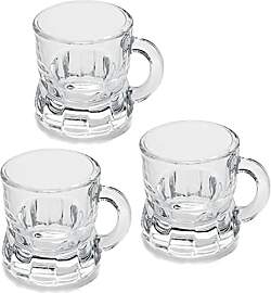 Carlso 24x Schnapsglas mit Henkel, JGA. Party,