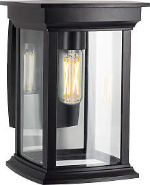 Carlton Wandleuchte Schwarz mit LED