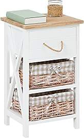 CARO-Möbel Nachttisch Nachtschrank Nachtkommode