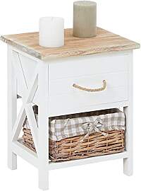 CARO-Möbel Nachttisch Nachtschrank Nachtkommode