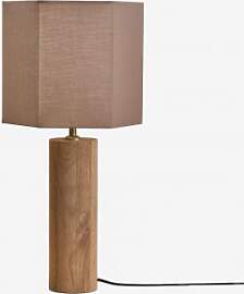 Carolina Tischlampe Aus Mangoholz Mango-holz & 