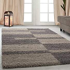Carpetsale24 Hochflor Teppich 120 x 170 cm