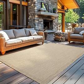 Carpetsale24 In- & Outdoor Teppich Wetterfest