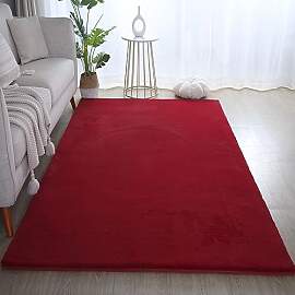 Carpetsale24 Rabbit Hochflor Teppich 120x170 cm